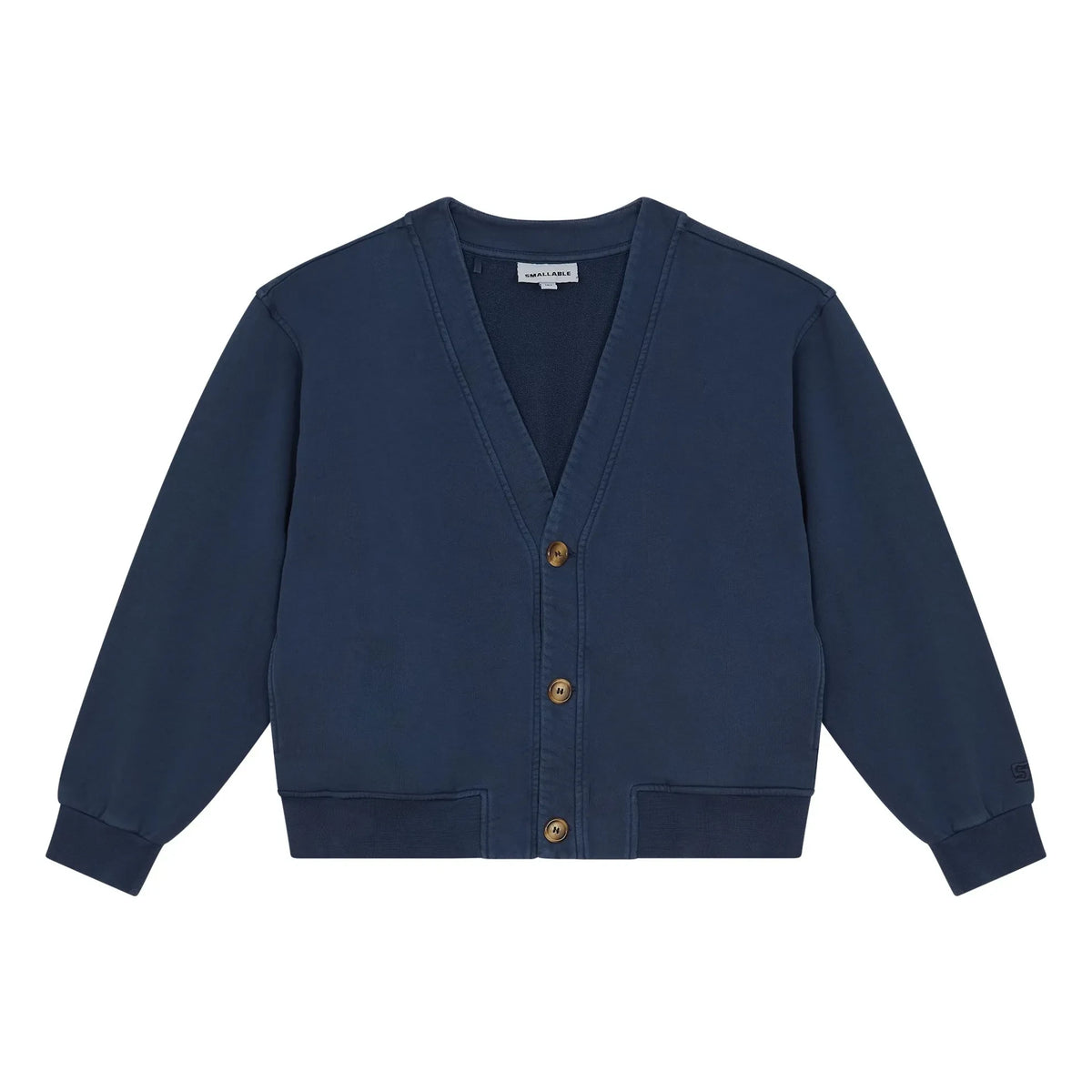 Smallable Kid - Ostmark Organic Cotton Cardigan | Night Blue