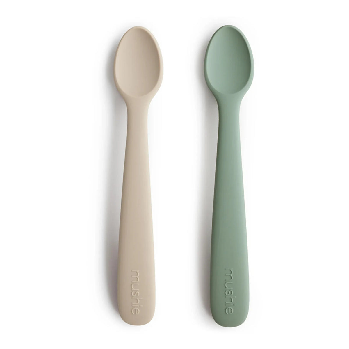 Mushie - Silicone Spoons - Set of 2 | Green