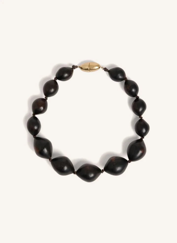 Soeur - Zamia necklace | Brown