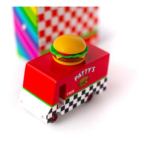 Candylab - Burger Wooden Toy Car