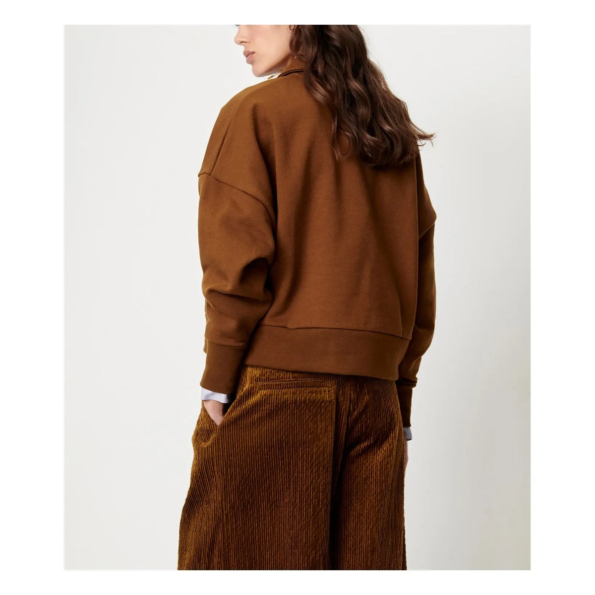 Sessùn - Blove Cotton Sweater | Caramel