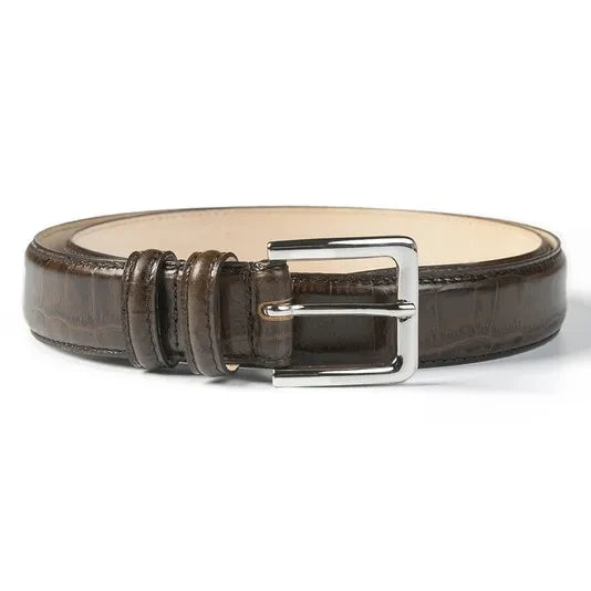 Cordera - Crocodile Belt | Brown