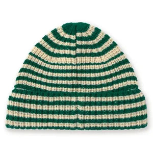 Tinycottons - Striped Wool Hat | Green
