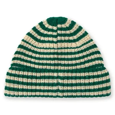 Tinycottons - Striped Wool Hat | Green