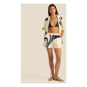 Soleil Soleil - Margot Silk Shirt | Ecru