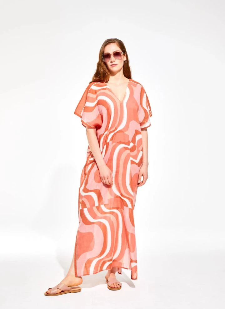 Mapoésie - Hydra Songe dress | Coral