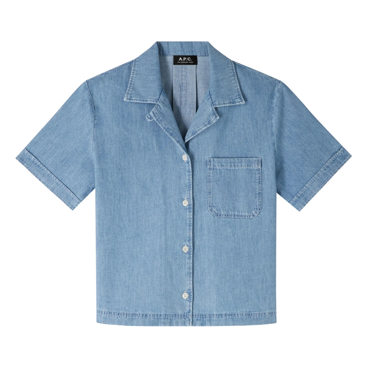A.P.C. - Maeva organic cotton shirt | Light Blue