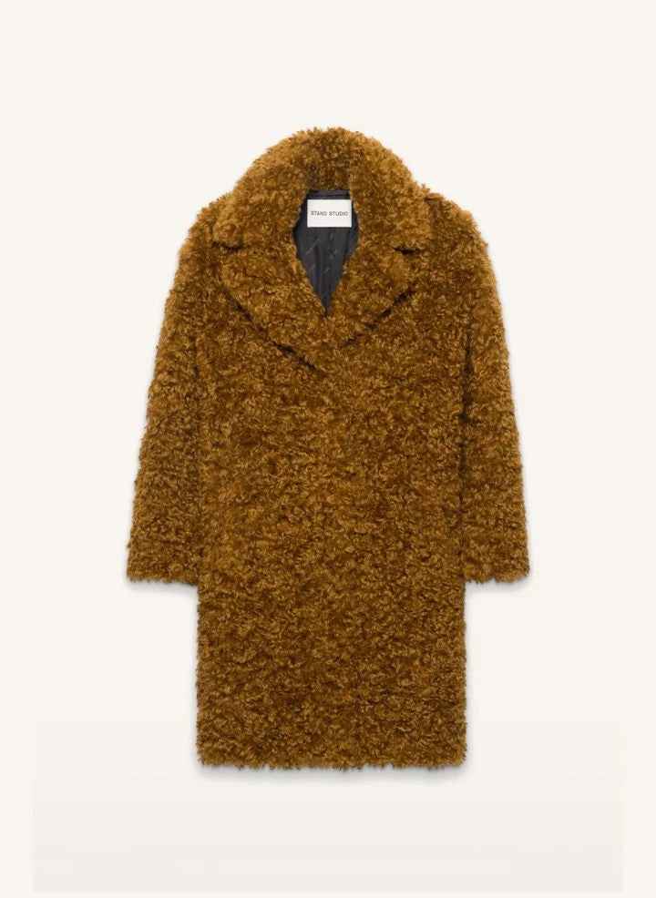 Stand Studio - Camille Cocoon Coat | Hazel