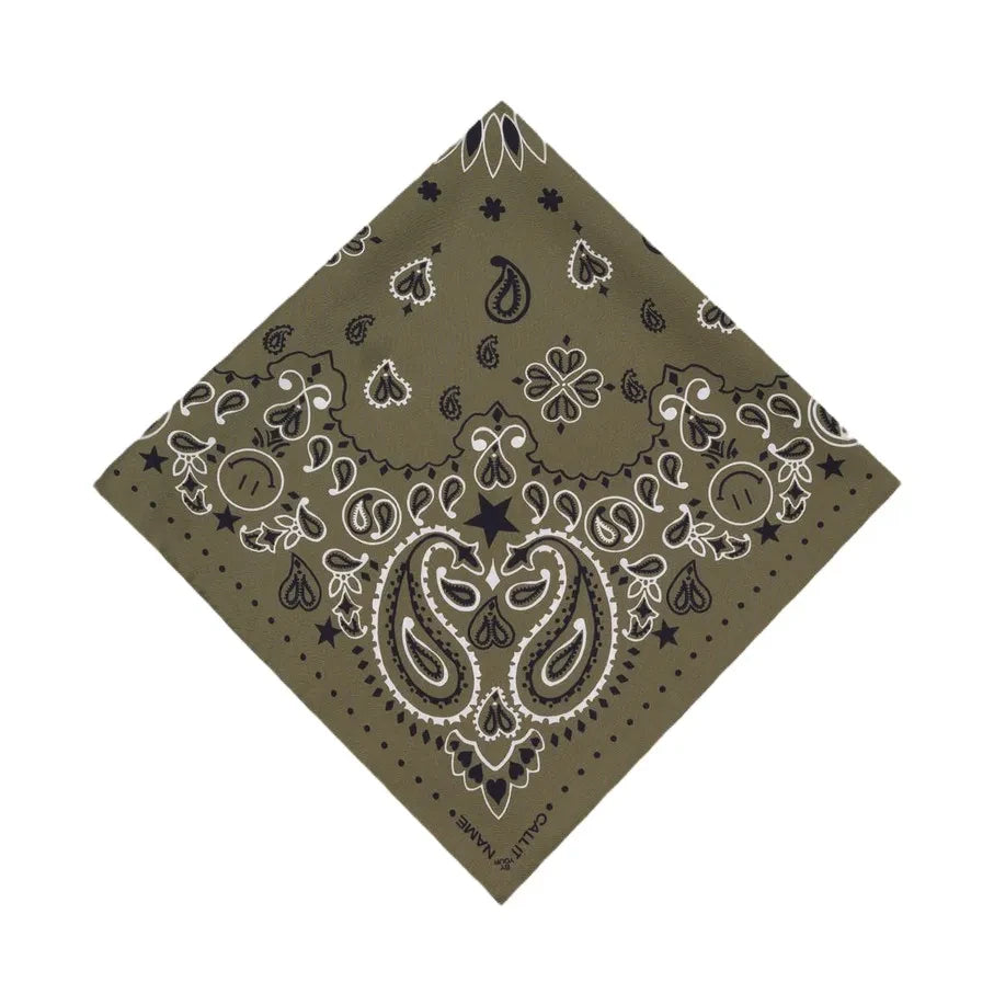 Call it by your name - Bandana Small Etoile Soie | Khaki