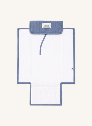 Editions Aimable - Marcel nomad changing mat | Blue Chambray