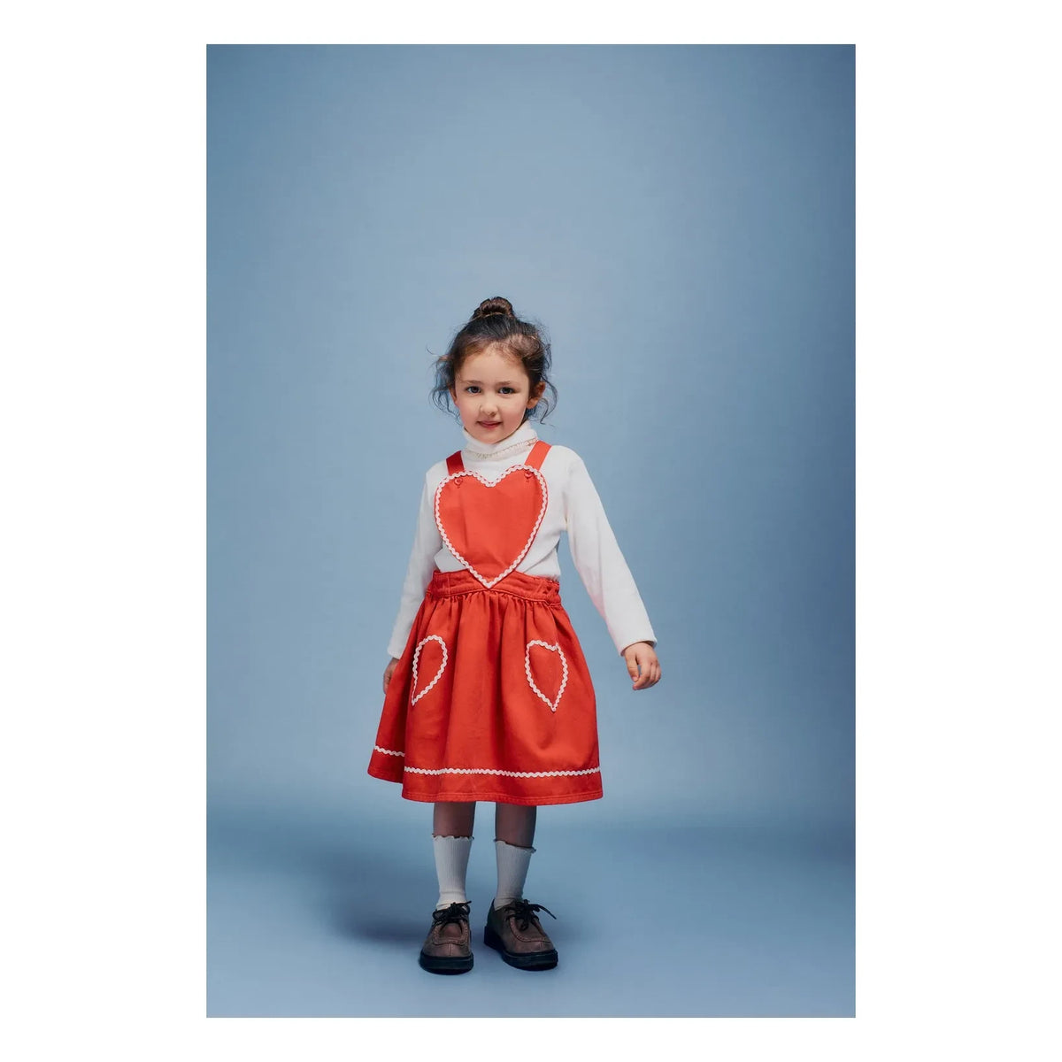 Bebe Organic - Maya Heart Skirt | Red