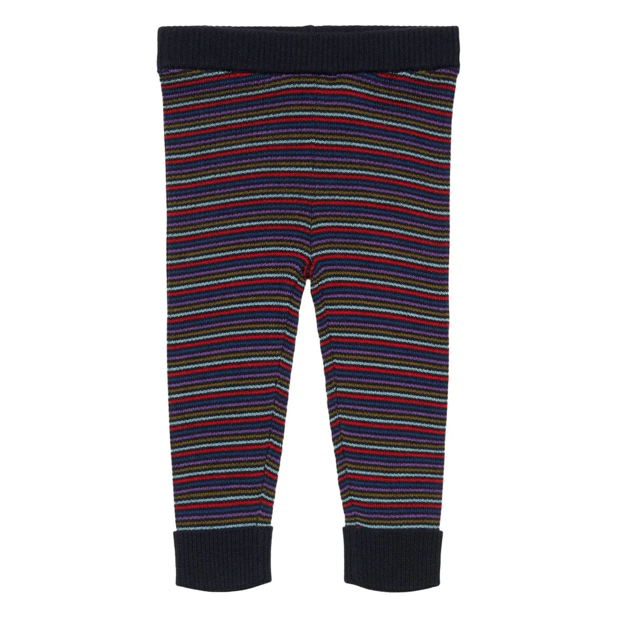 FUB - Slim-Fit Striped Merino Wool Tights | Navy