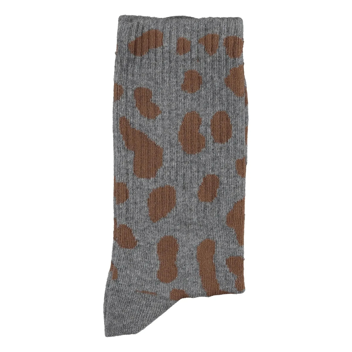 Piupiuchick - Leopard Socks | Gray