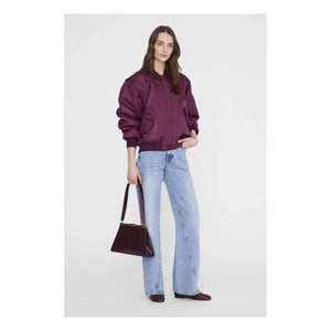 Anine Bing - Bomber Leon | Burgundy