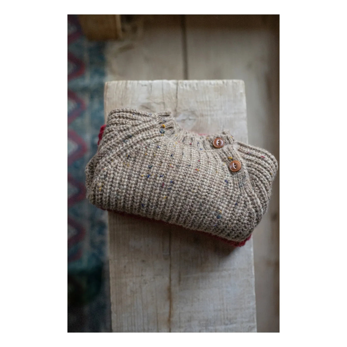 1+ in the family - Maligne Wool Sweater | Beige