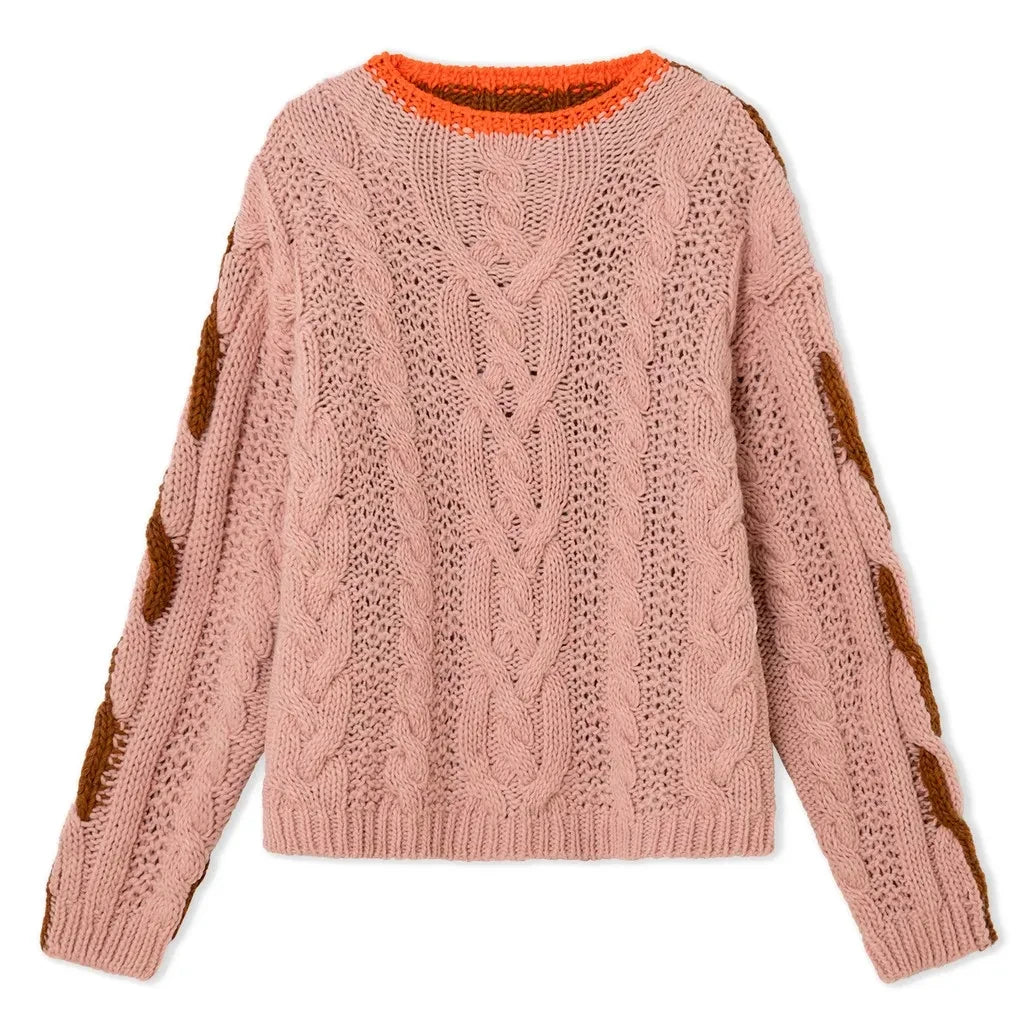 Dr Bloom - Marmalade Jersey Sweater | Pink