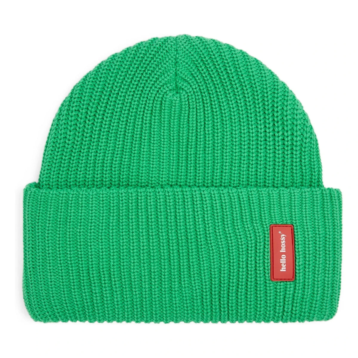 Hello Hossy - Flow Organic Cotton Beanie | Fluorescent Green