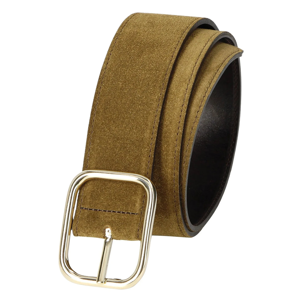 herbert frère soeur - La Vice-Versa Leather Belt | Chocolate