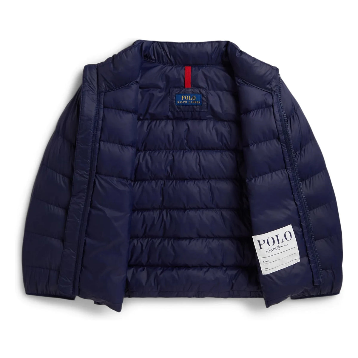 Ralph Lauren - Recycled Fiber Logo Padded Jacket | Navy