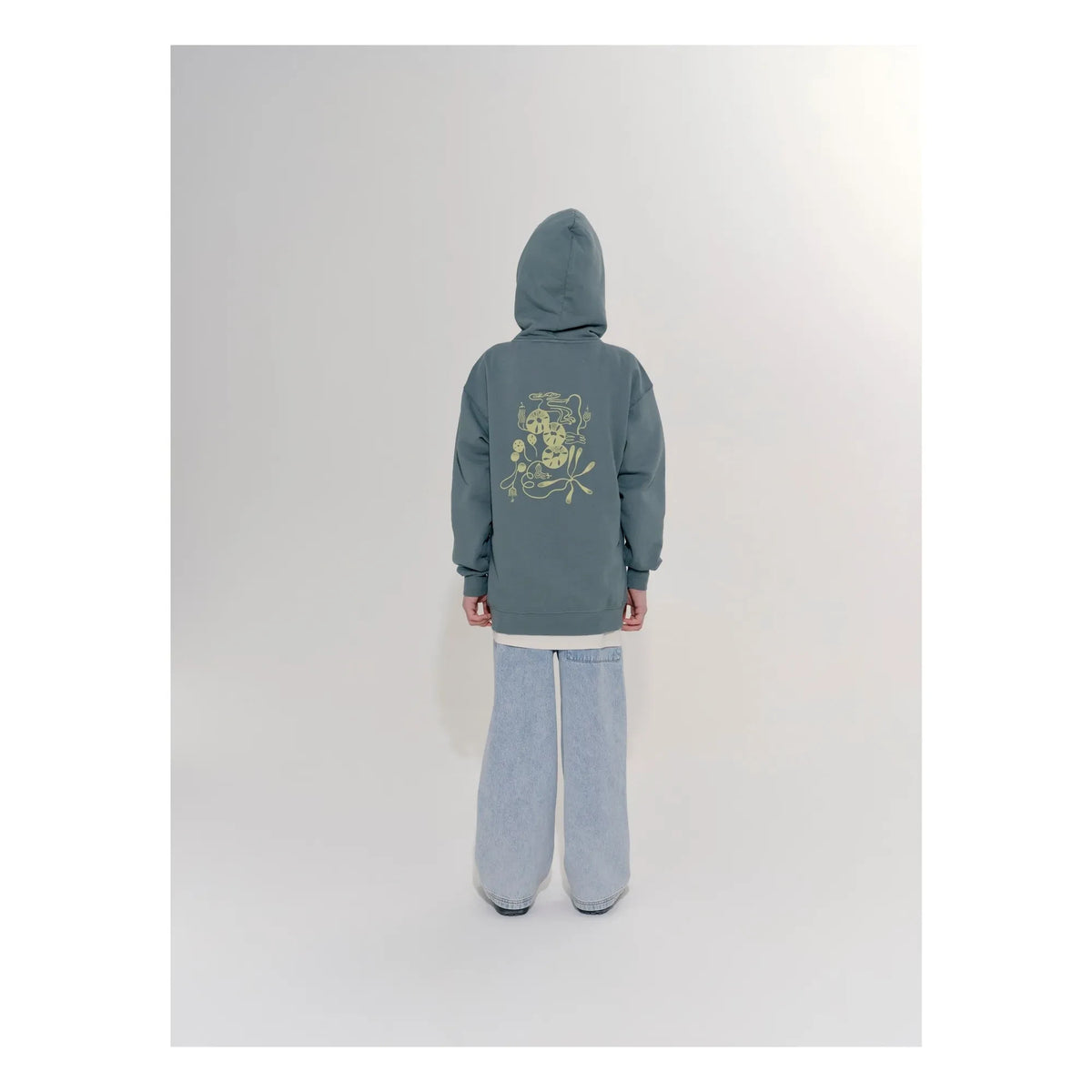 Main Story - Logo Hoodie Sweatshirt | Dark Green