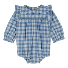 Emile et Ida - Carreaux Jumpsuit | Blue