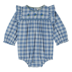 Emile et Ida - Carreaux Jumpsuit | Blue