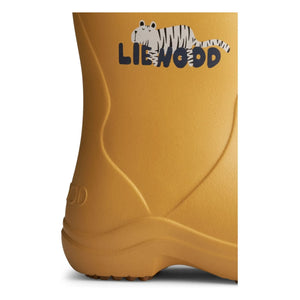 Liewood - Aston Tiger Rain Boots | Yellow