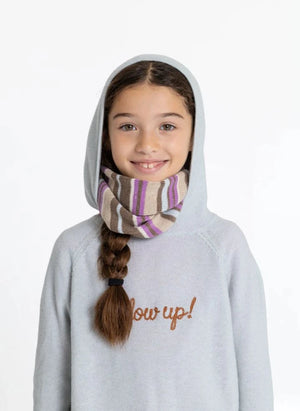 Smallable Kid - Soline Glow Up Wool Sweater | Light Blue