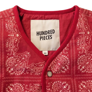 Hundred Pieces - Malya Bandana Jacket | Dark Red