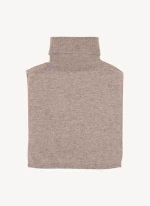 Holmm - Lou Cashmere Neck Warmer | Gray-brown