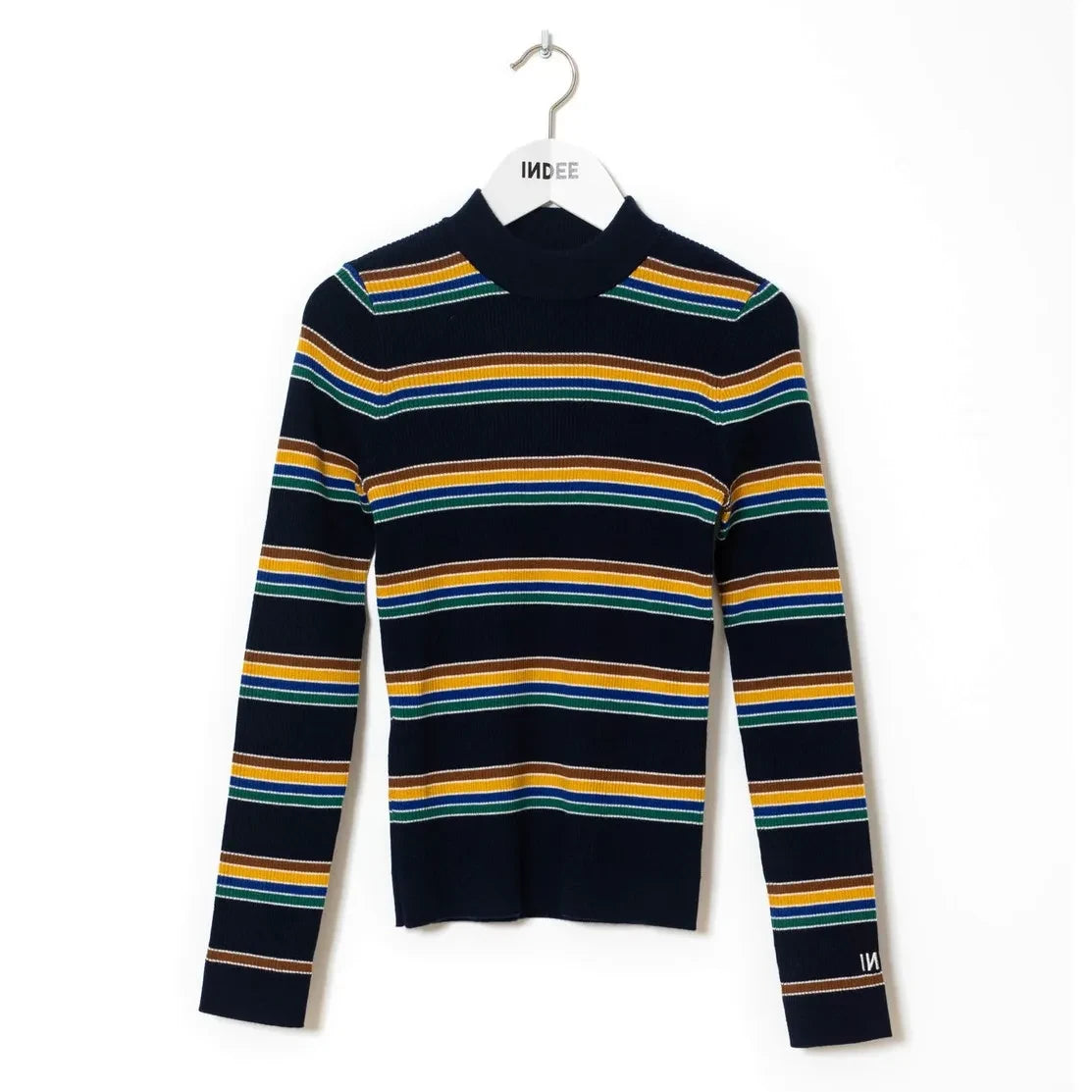 Indee - Wimbledon Striped Sweater | Navy