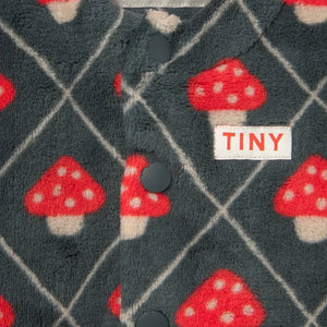 Tinycottons - Mushroom Fleece Jacket | Blue