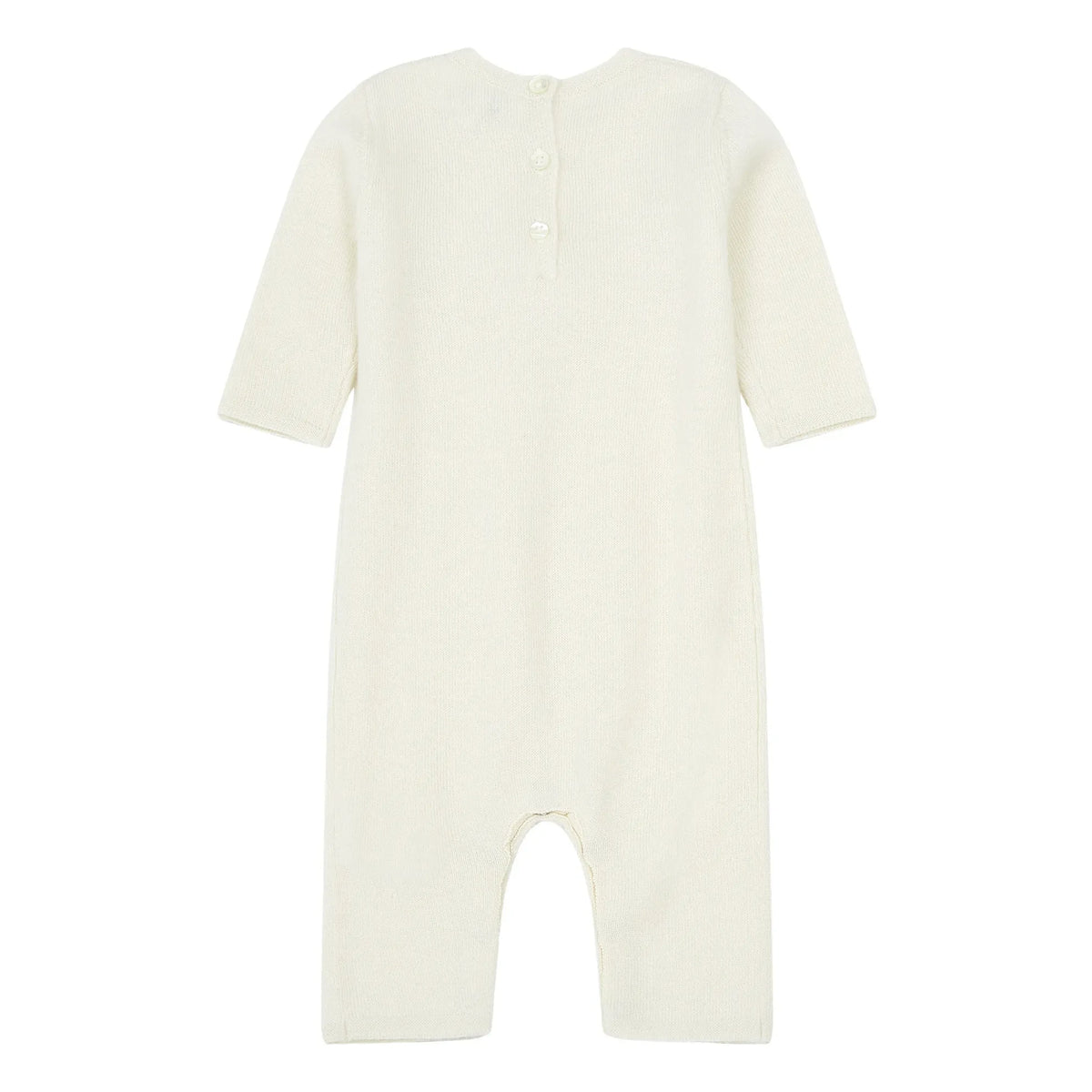 Bonpoint - Cashmere Romper | Ecru