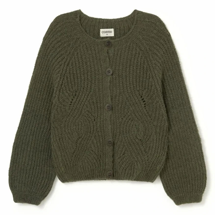 Cozmo - Green Cardigan India