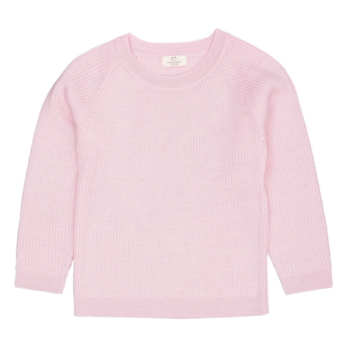 Copenhagen Colors - Merino Wool Ribbed Sweater | Pink