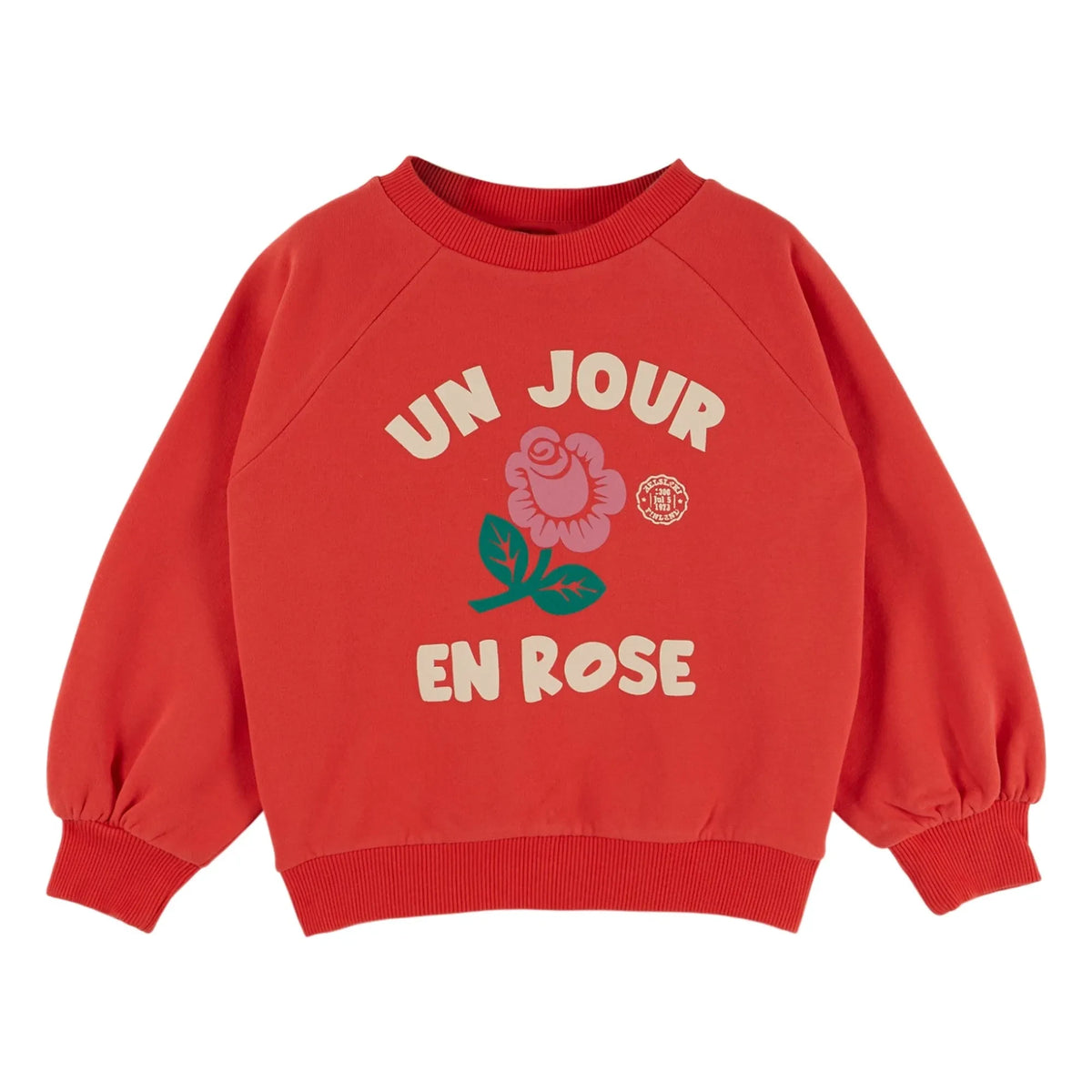 Emile et Ida - Organic Cotton Sweatshirt | Red