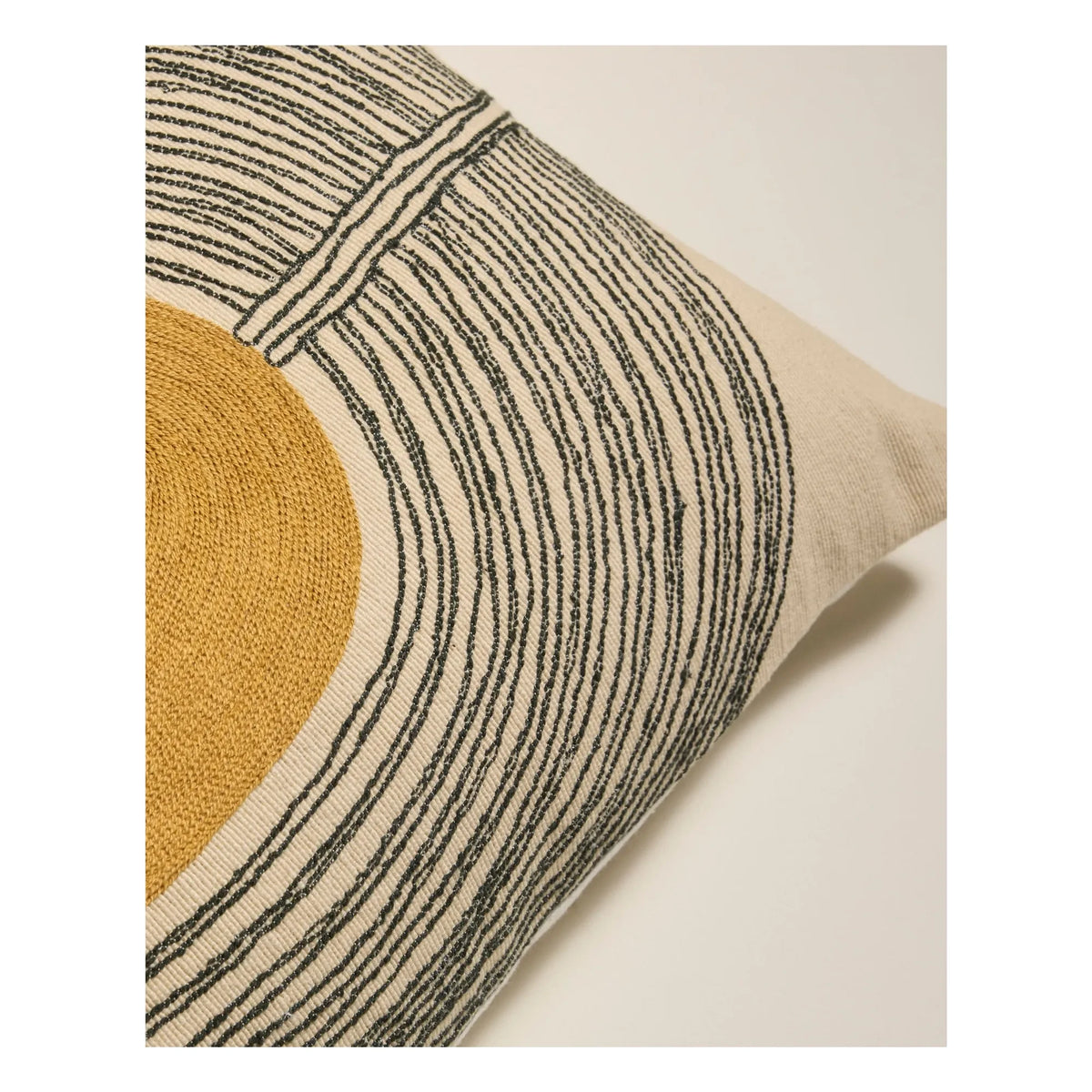 Maison Sarah Lavoine - Mirage Embroidered Cushion | Forest Green