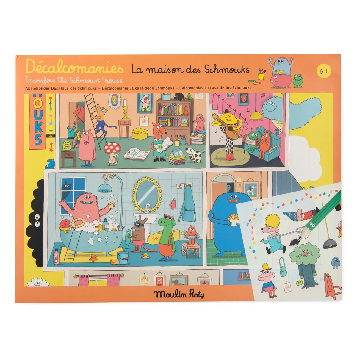 Moulin Roty - Les Schmoucks DIY Stickers