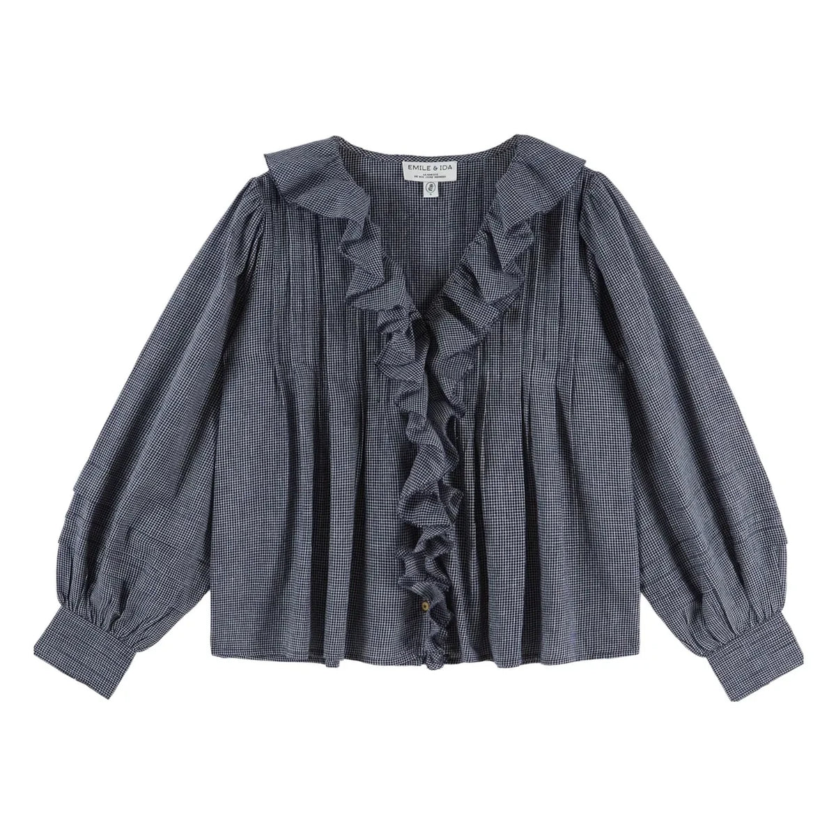 Emile et Ida - Khadi Enise Blouse | Grey