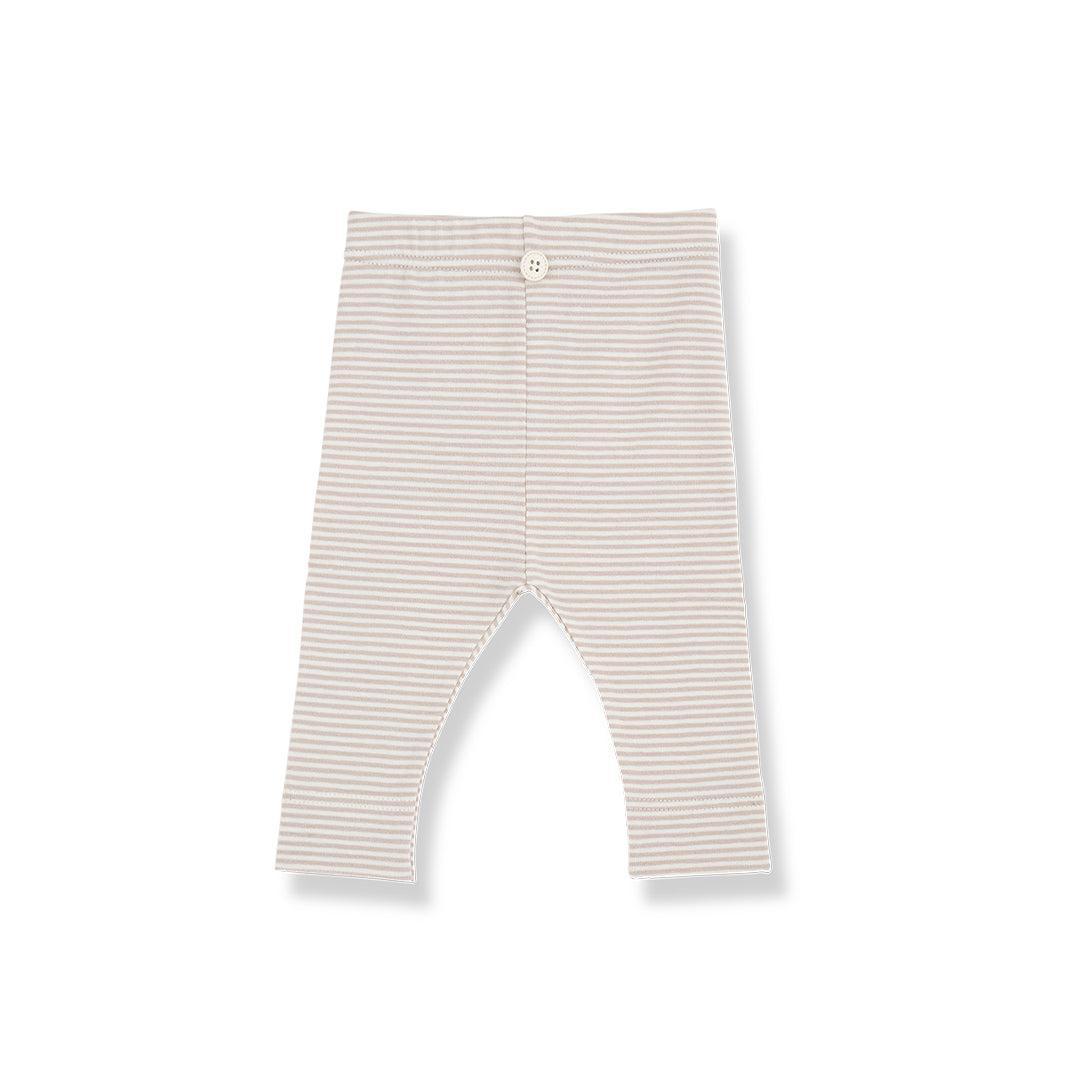 1+ In The Family Aida Leggings - Beige-Leggings-Beige-12m | Natural Baby Shower