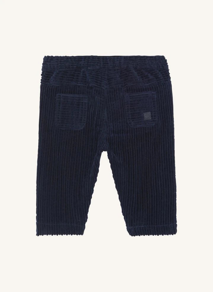 Tartine et Chocolat - Navy Velvet Baby Trousers