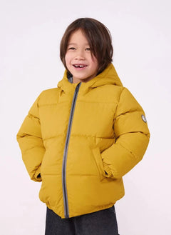 Petit Bateau - Plain Puffer Jacket | Yellow
