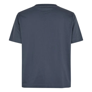 Samsoe Samsoe - Sacamino Organic Cotton T-Shirt | Grey Blue
