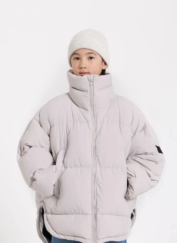 Finger in the nose - Snowbag Padded Jacket | Pearl gray