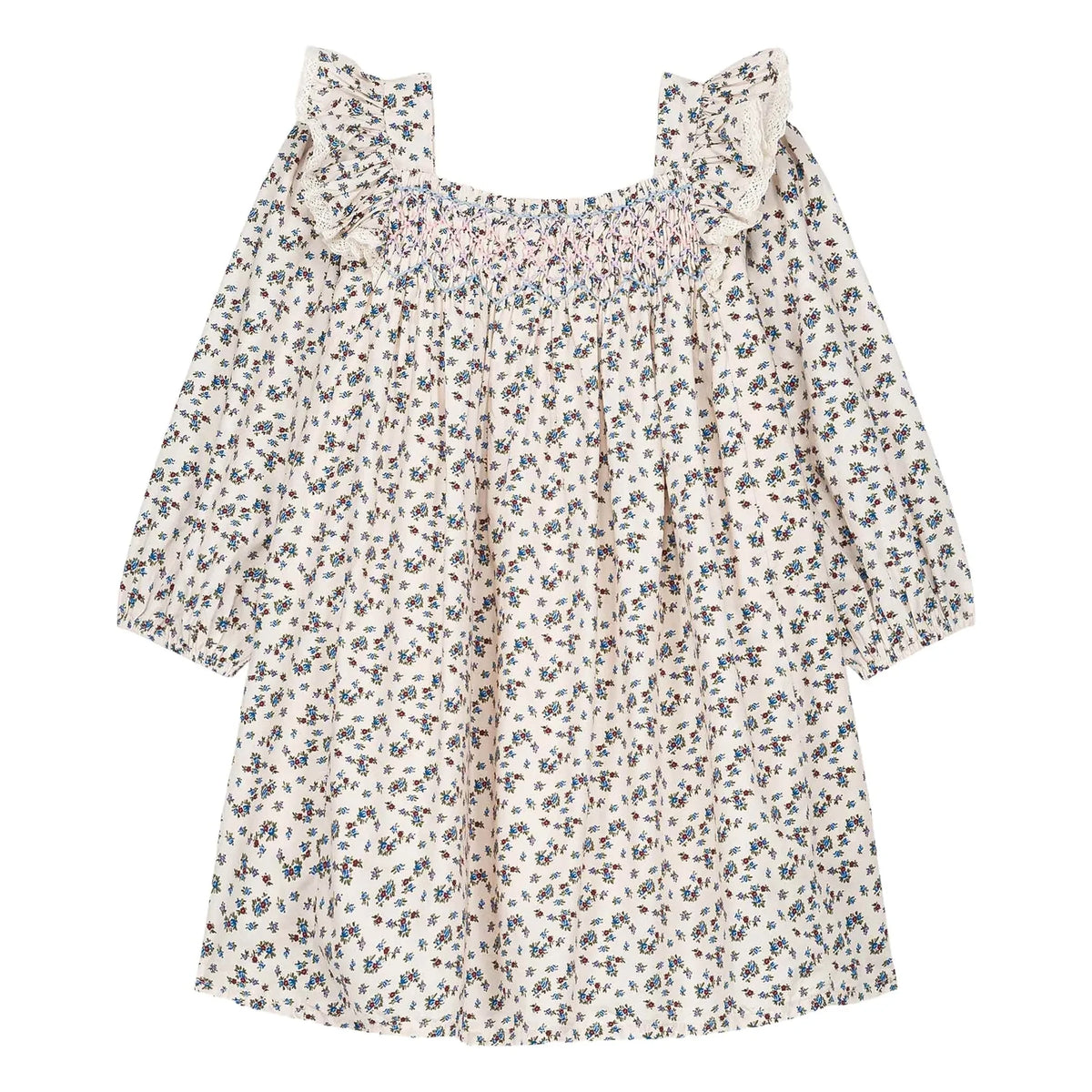 Louise Misha - Martina Organic Cotton Dress | Cream