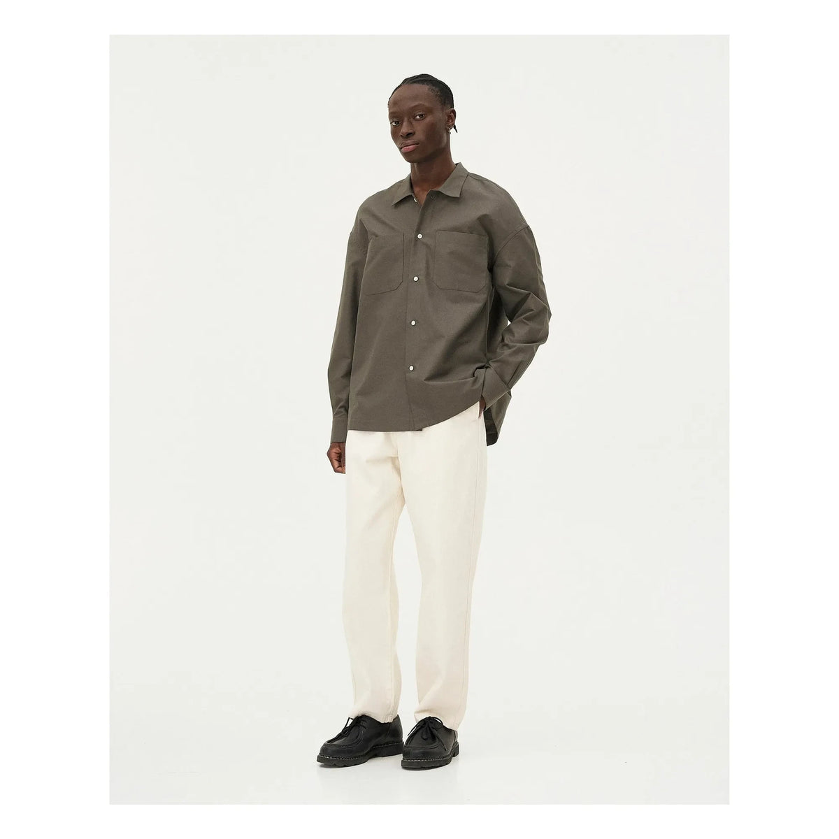 Noyoco - Bora Organic Cotton Shirt | Khaki