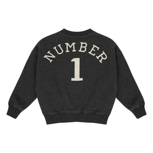 Jenest - Bird NR 1 organic cotton sweatshirt | Dark gray