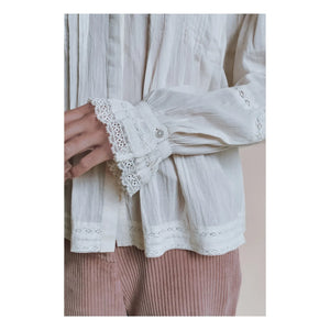 Emile et Ida - Elisabeth Vintage Blouse | Ecru