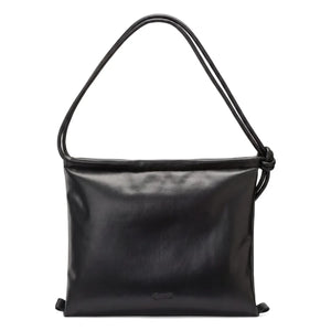Olend - Folded Vegan Leather Bag | Black