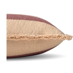Lorena Canals - Striped Rectangular Pillow | Burgundy